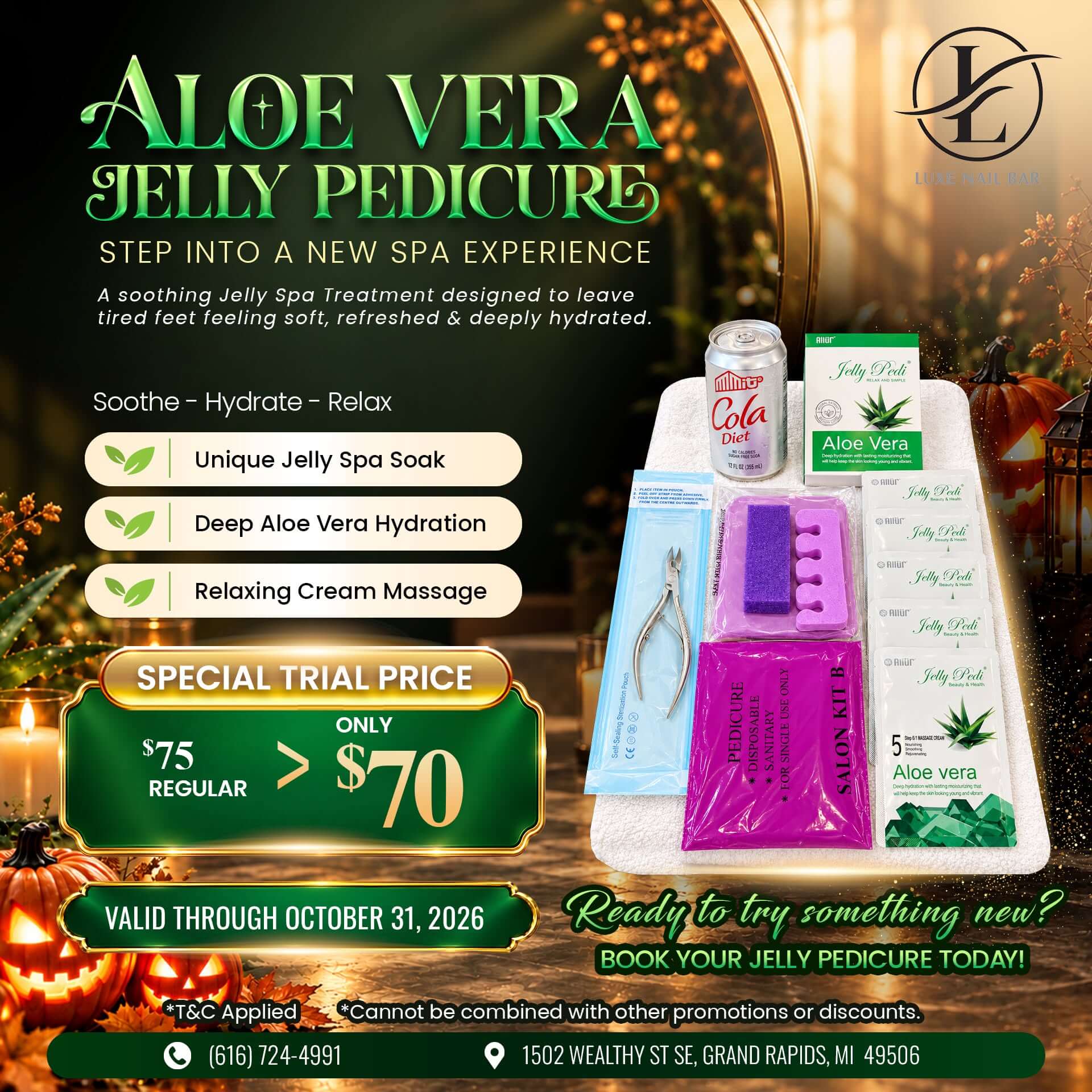 🌟 Luxe Nail Bar - Promotion 🌟